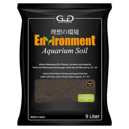 Produktbild von Garnelenhaus GlasGarten Environment Aquarium Bodengrund Pulver - 9 l