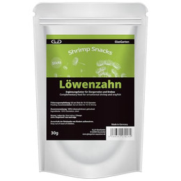 Produktbild von Garnelenhaus GlasGarten Shrimp Snacks - Löwenzahn