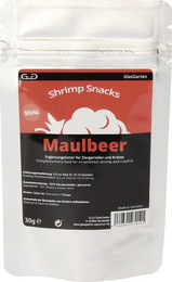 Produktbild von Garnelenhaus GlasGarten Shrimp Snacks - Maulbeer