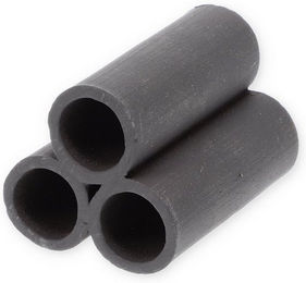 Produktbild von GarPet Aquariendeko Pyramide 3er XL aus Naturton