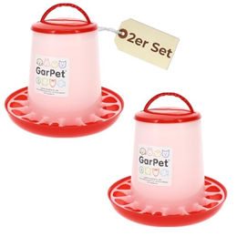 GarPet Futterspender 2x Futterautomat Hühner 3 – Bild 1 von 7