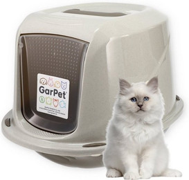 Produktbild von GarPet Katzentoilette mit Deckel und Aktivkohlefilter