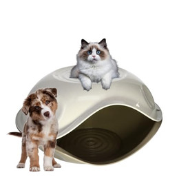 Produktbild von GarPet Katzenzelt Katzenhöhle Haus Hunde Hütte outdoor Wetterfest