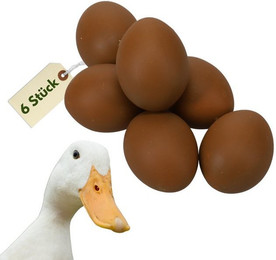 Produktbild von GarPet Nistkasten mit 6 Legeeiern für Enten