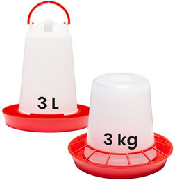 Produktbild von Garronda Futterspender Set Hühnertränke und Futterautomat