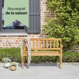 Produktbild von Gartenbank aus massivem Akazienholz Wilsa Garden Sunna