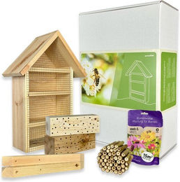 Produktbild von gartenetage Insektenhotel DIY Bienenhotel Geschenkset