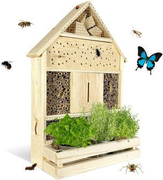 Produktbild von gartenetage Insektenhotel Pflanzenbuffet XXL zum Aufhängen