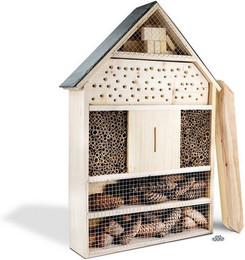 Produktbild von gartenetage Insektenhotel XXL mit Schieferdach