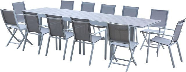 Produktbild von Gartenmöbel aus Aluminium Wilsa Garden Tulum T8/12+F8+C4