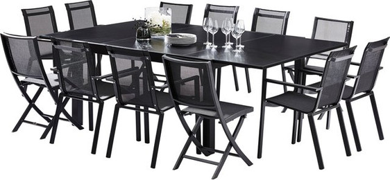 Produktbild von Gartenmöbel aus Fullglas Wilsa Garden Black Star T8/12+F8+C4