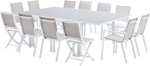 Produktbild von Gartenmöbel aus Fullglas Wilsa Garden White Star T8/12+F8+C4