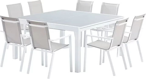 Produktbild von Gartenmöbel aus Fullglas Wilsa Garden White star T8/12+F8+C4