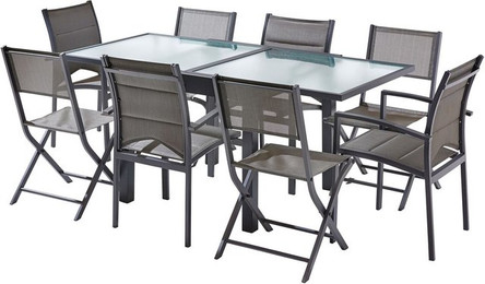 Produktbild von Gartenmöbel Glas gerahmt Wilsa Garden Modulo T4/8+F4+C4
