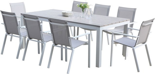 Produktbild von Gartenmöbel Wilsa Garden alluminium Tampa T8+F8