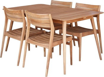 Produktbild von Gartenmöbelset mit 4 Stühlen Wilsa Garden Naples