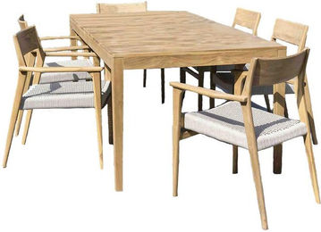 Produktbild von Gartenmöbelset mit 6 Stühlen Wilsa Garden Calvi