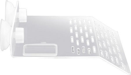 Produktbild von GarveeMore Aquariendeko Transparente Schildkröte Basking Plattform mit Saugtaschen
