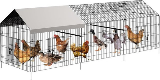 Produktbild von GarveeMore Freigehege Kleintiergehege Hühnerstall Freilaufgehege Außengehege,