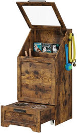 Produktbild von GarveeMore Futterstation Hundefutterstation mit Stauraum