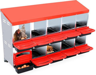 GarveeMore Hühnerstall Hühnchen Nesting Box Roll Away Nest mit abnehmbarem Tray – Bild 1 von 5