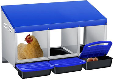 GarveeMore Hühnerstall Metall Nesting Boxes für Hühner Legeboxen für Hühner Geflügel – Bild 1 von 5