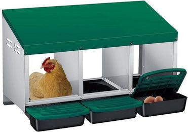 GarveeMore Hühnerstall Nestboxen für Hühner wetterfeste Metall Hühner Ei Legebox – Bild 1 von 5