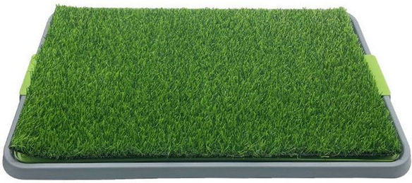 Produktbild von GarveeMore Hundetoilette Hund Gras Pad Mit Tablett Hund Gras Badezimmer Turf Wiederverwendbar