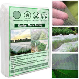 GarveeMore Schutznetz Garten Mesh Netzwerk Anlage Abdeckungen Screen Barriere 8x20 Ft – Bild 1 von 5