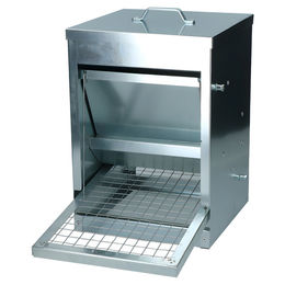 Produktbild von Gaun Geflügel Futterstation Galvanisierte Metall, Fassungsvermögen: 5 kg