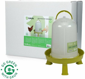 Produktbild von Gaun Vogeltränke Geflügel 10 l Bio green lemon mit Ständer - 10 l