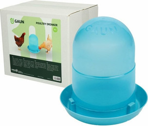 Produktbild von Gaun Vogeltränke Geflügel Stülptränke 2 Liter blau - 2 l