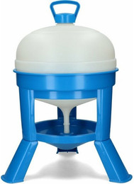 Produktbild von Gaun Vogeltränke Geflügeltränke mit Ständer 20 L blau - 20 l