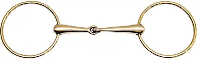 Produktbild von Gebiss 2 große Neusilberringe für Pferde Feeling