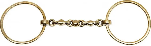 Produktbild von Gebiss 2 große Neusilberringe für Pferde Feeling Waterford