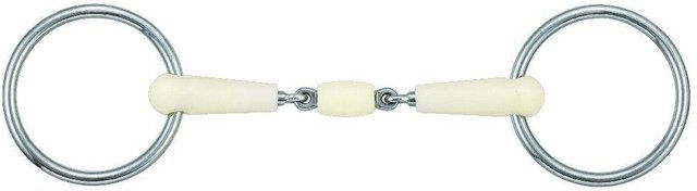 Produktbild von Gebiss 2 Ringe für Pferd Doppelgelenk Soyo Happy Mouth