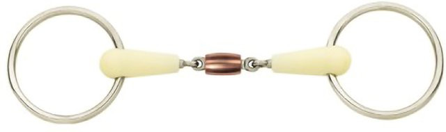 Produktbild von Gebiss 2 Ringe für Pferd Happy Mouth Revolver