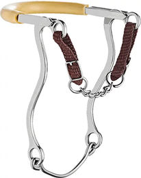 Produktbild von Gebiss für Pferde mit doppeltem Gummikettchen Sprenger Basic Hackamore