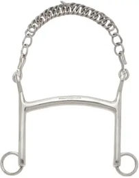 Produktbild von Gebiss für Pferde mit nach außen gebogenen runden Seitenringen Sefton Weymouth