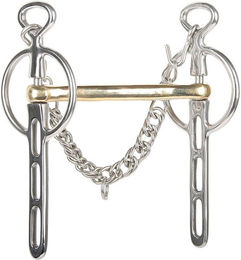 Gebiss Liverpool pour cheval avec 3 passages de rênes Harry's Horse 14 mm – Bild 1 von 3