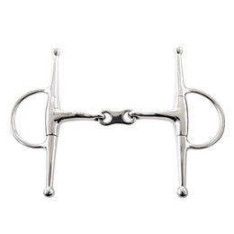 Produktbild von Gebiss mit Filet, Vollwange aus Edelstahl mit französischen Gliedern für Pferde Weatherbeeta Korsteel