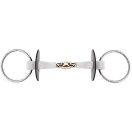 Produktbild von Gebiss Nathe Wassertrense doppelt gebr. m. Sensogan Mittelstück