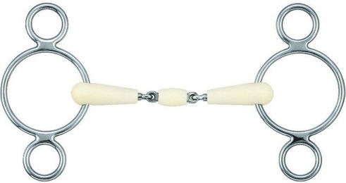 Produktbild von Gebiss Pessoa Doppelgelenk für Pferd Soyo Happy Mouth