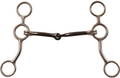 Produktbild von Gebisse für Pferde Pool's Western Barrel Imboccatura Ferro Nero