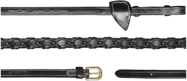 Produktbild von Geflochtene Pferdezügel Dy'on 1/2"