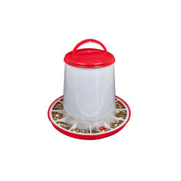 Produktbild von Geflügel Futterautomat Kunststoff 1 kg - Hühner Futterautomat