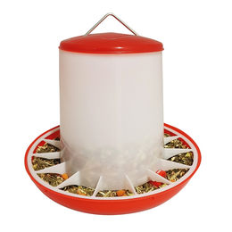 Produktbild von Geflügel Futterautomat Kunststoff 12 kg - Hühner Futterautomat