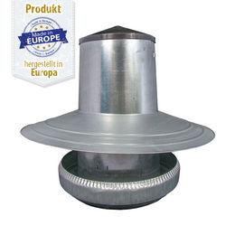 Produktbild von Geflügel Futterautomat verzinkt 40 kg mit Regendach - Hühner Futterautomat