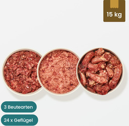 Produktbild von Geflügel Paket Hund - 24 x 500 g