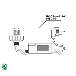 Produktbild von Gehäusedeckel und Vorschaltgerät UV-C 11W